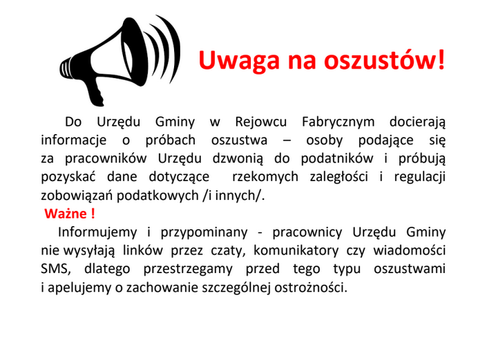 uwaga oszust